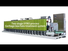 Çöplük çöpü arıtma ekipmanları, iki aşamalı DTRO işlemi, çöpü arıtma sistemi